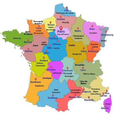 France-Map